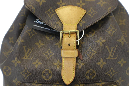 LOUIS VUITTON-Green Monogram Mini Lin Canvas Montsouris GM Backpack –  Closet NV Shop