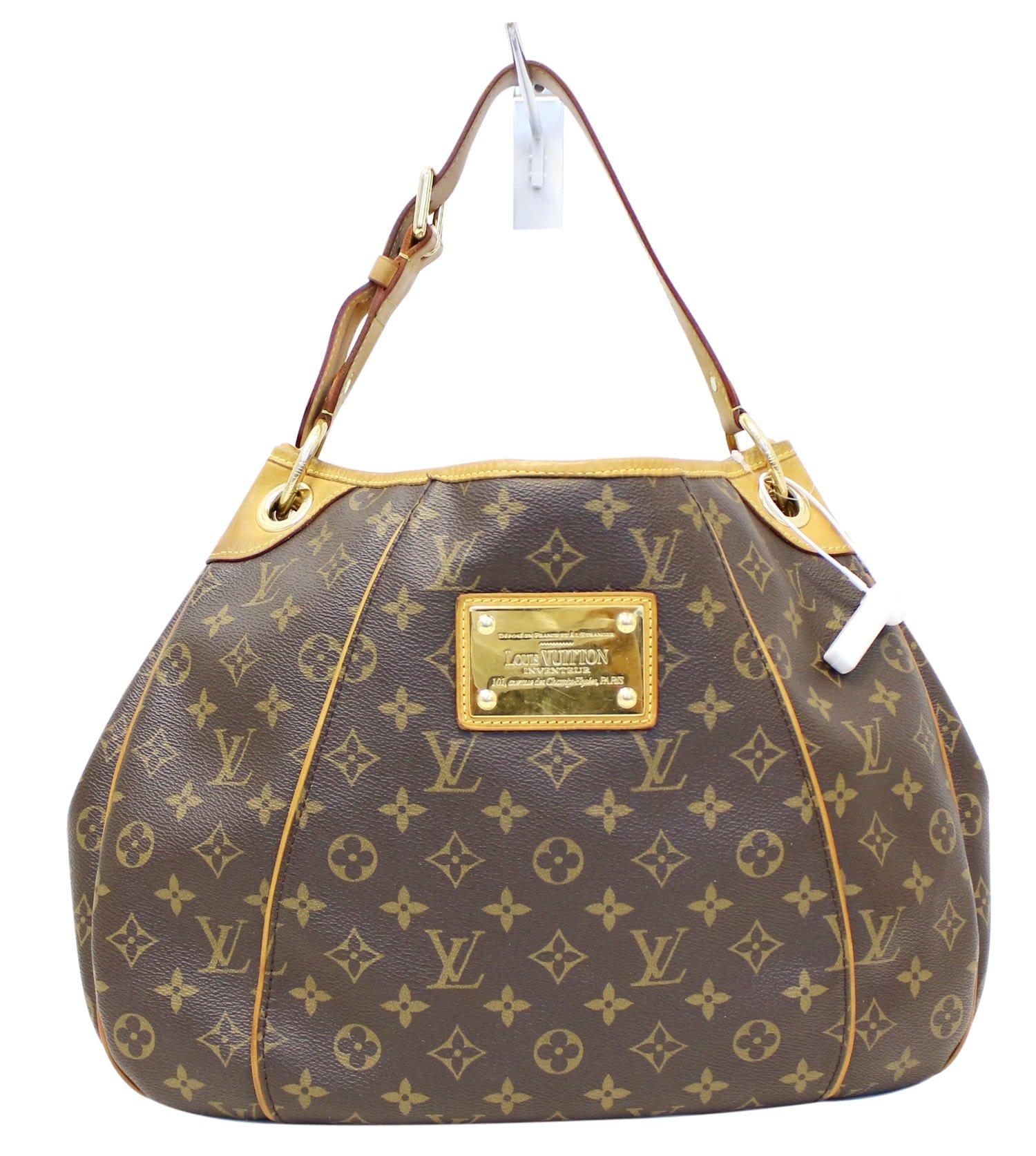 LOUIS VUITTON Monogram Galliera PM Brown Shoulder Handbag