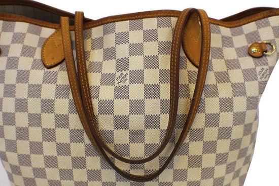 The legendary Louis Vuitton Neverfull MM Damier Azur: always exactly what  you need it to be! This versatile and timeless piece is large…