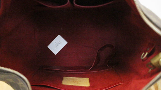 Louis Vuitton Sharon Stone Amfar Three Bag Monogram Canvas Brown 5956242