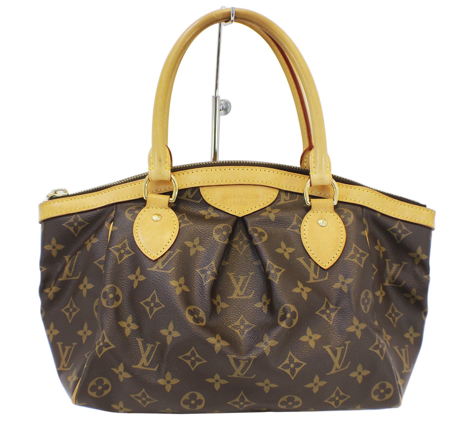 Authentic LOUIS VUITTON Monogram Tivoli PM Shoulder Handbag E3182