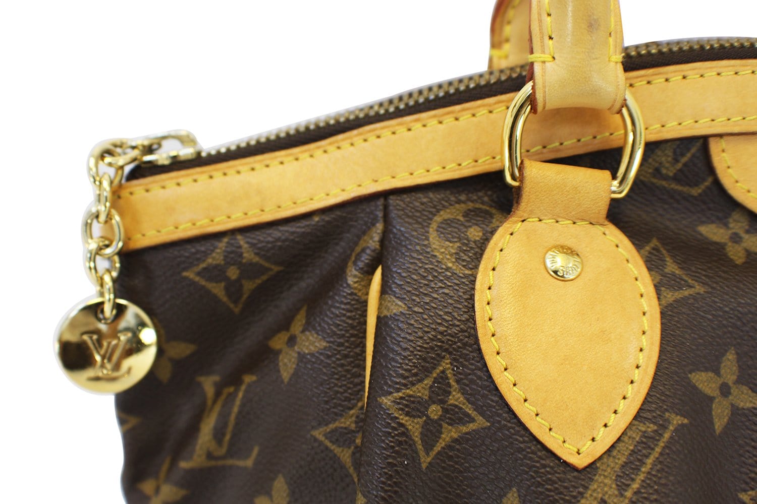 Authentic LOUIS VUITTON Monogram Tivoli PM Shoulder Handbag E3182