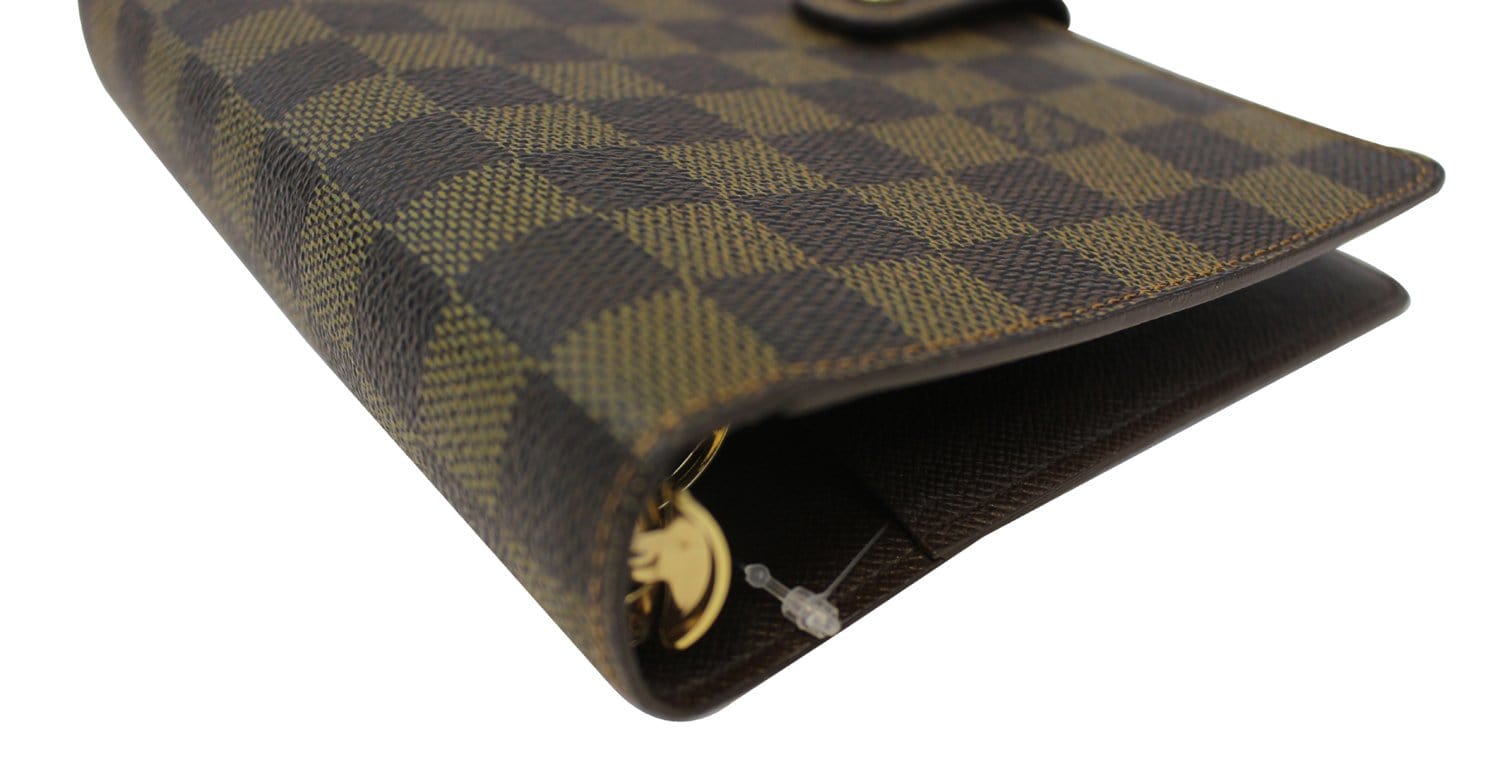 Desk Agenda Cover Damier Ebene - Women - Personalization