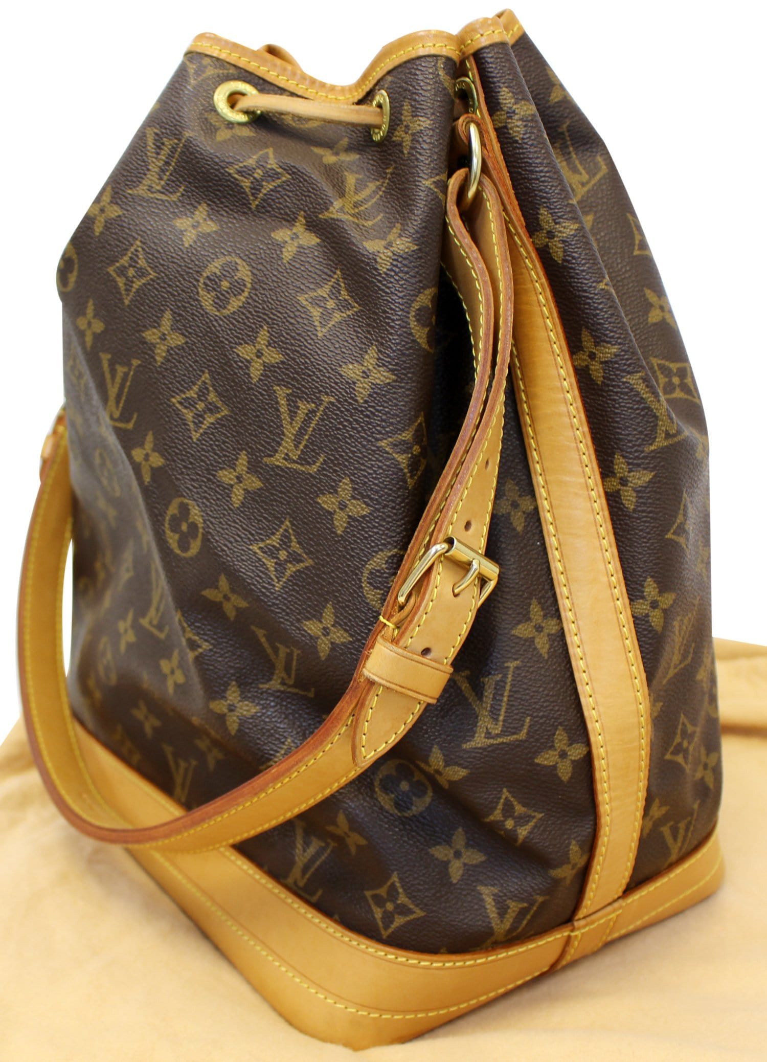 LOUIS VUITTON Monogram Canvas Noe Large Shoulder Bag