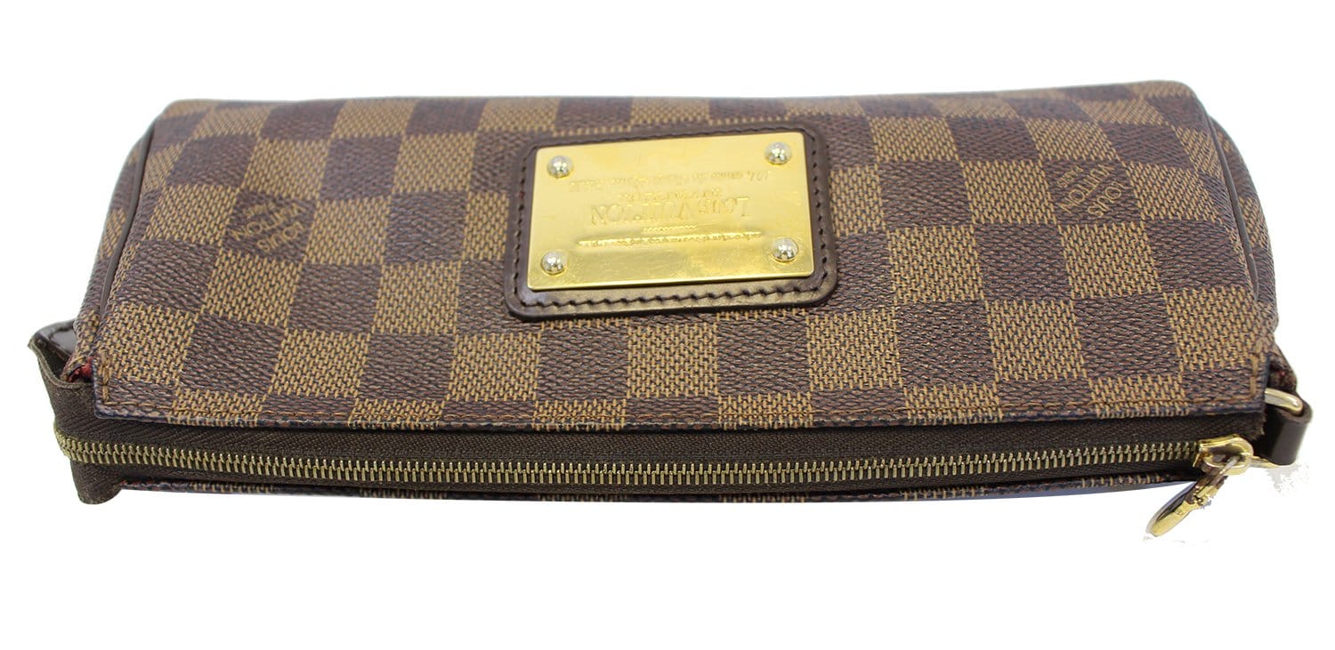 Louis Vuitton Damier Ebene Eva Crossbody Clutch - A World Of Goods For You,  LLC