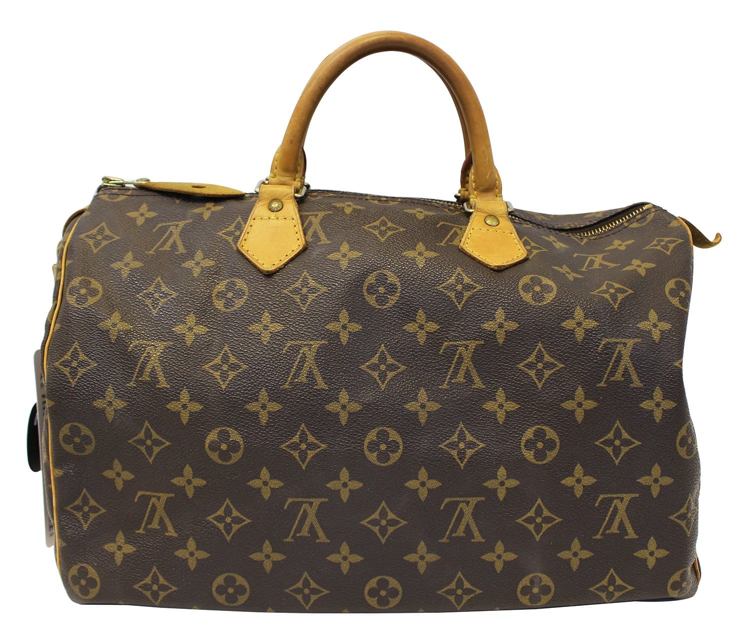 LOUIS VUITTON 13" Auth Monogram Red Brown Retiro Speedy