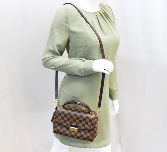 Louis Vuitton Damier Ebene Canvas Croisette Crossbody Bag ○ Labellov ○ Buy  and Sell Authentic Luxury