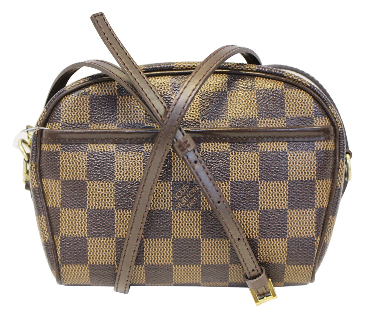 LOUIS VUITTON Damier Pochette Ipanema Shoulder Pouch