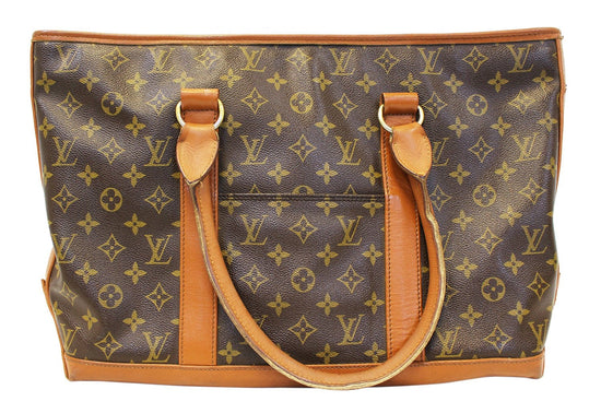 LOUIS VUITTON Monogram Sac Weekend PM Vintage Tote Hand Bag