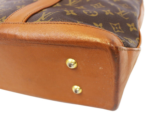 LOUIS VUITTON MONOGRAM SAC WEEKEND PM Tote Bag Handbag #8 Rise-on