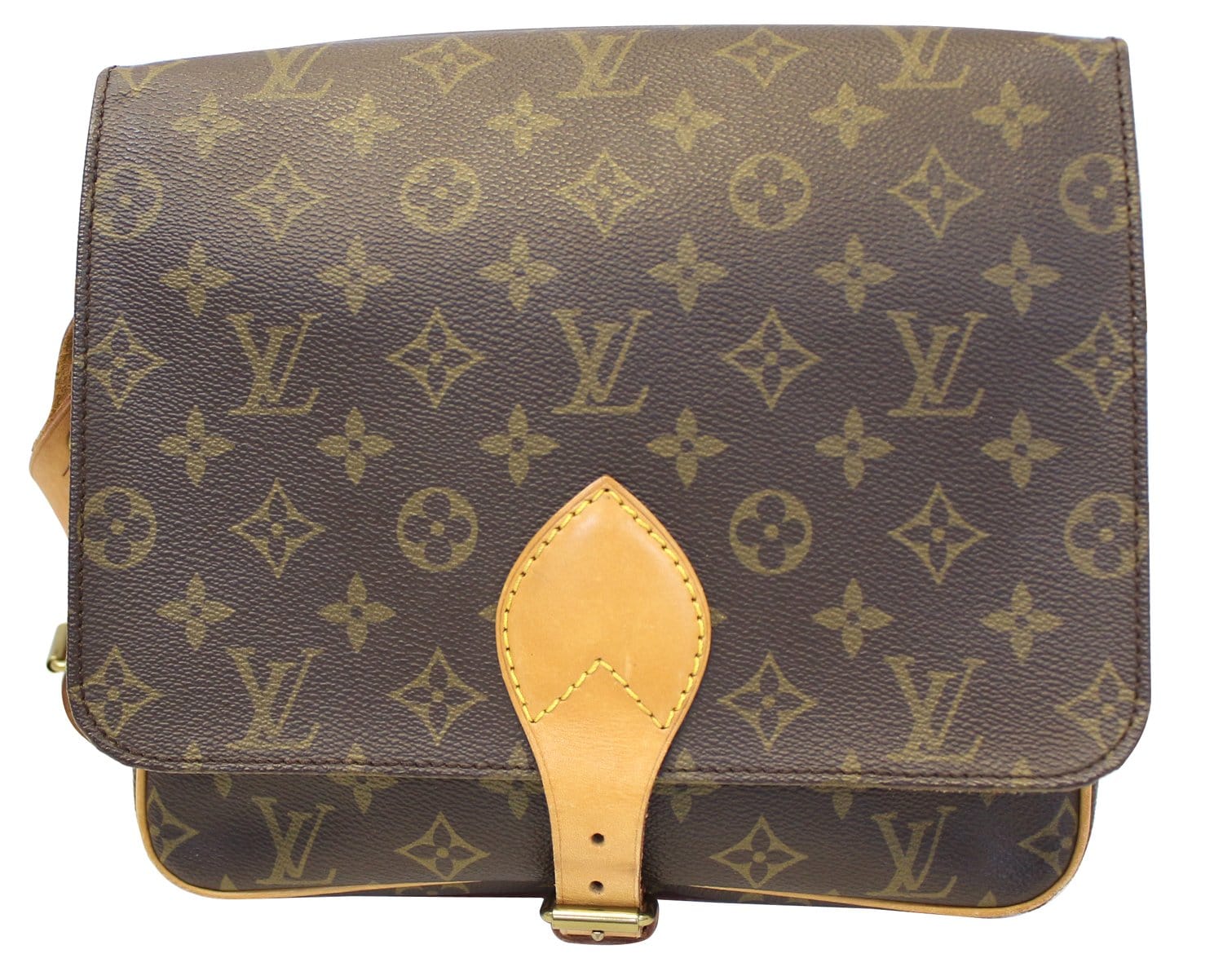 Vintage Louis Vuitton Cartouchiere Monogram Canvas Crossbody