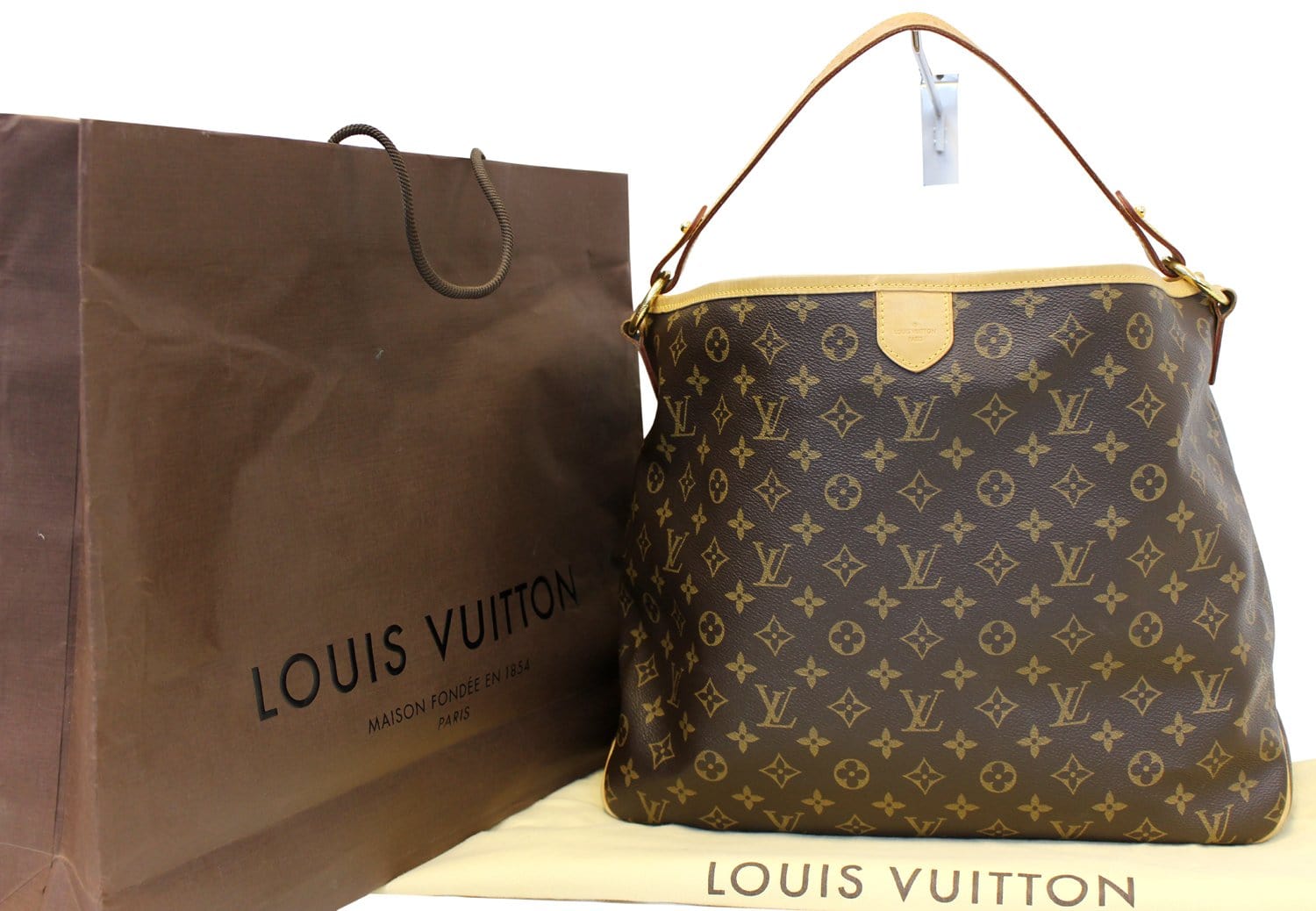 Louis Vuitton Monogram Canvas Delightful MM Shoulder Bag (SHF-mFGAsz) –  LuxeDH