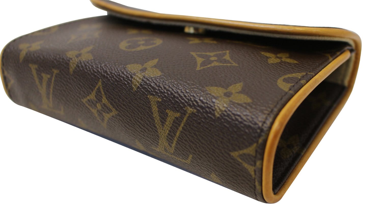 Louis Vuitton Brown Monogram Coated Canvas Pochette Florentine