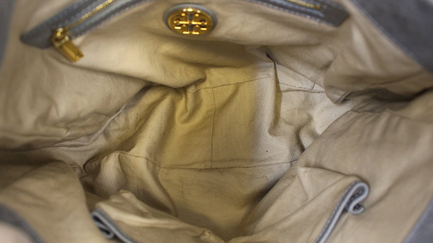 TORY BURCH Dena Leather Hobo Bag