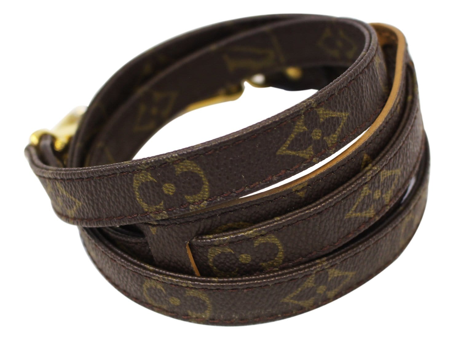 LOUIS VUITTON Monogram Brown Shoulder Strap For Metis and Similar - Sa