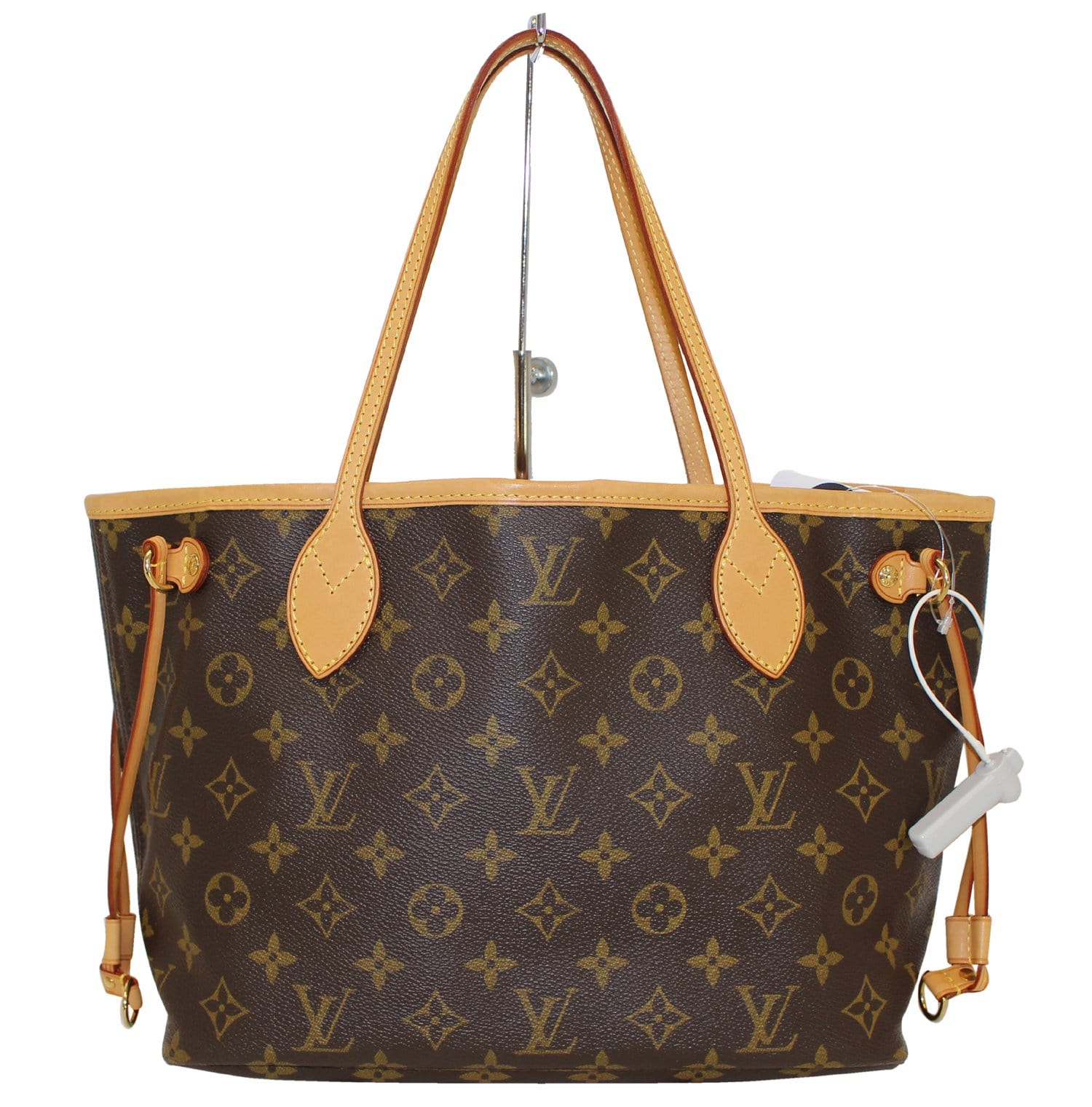 Authentic LOUIS VUITTON Monogram Canvas Neverfull PM Tote Shoulder Bag