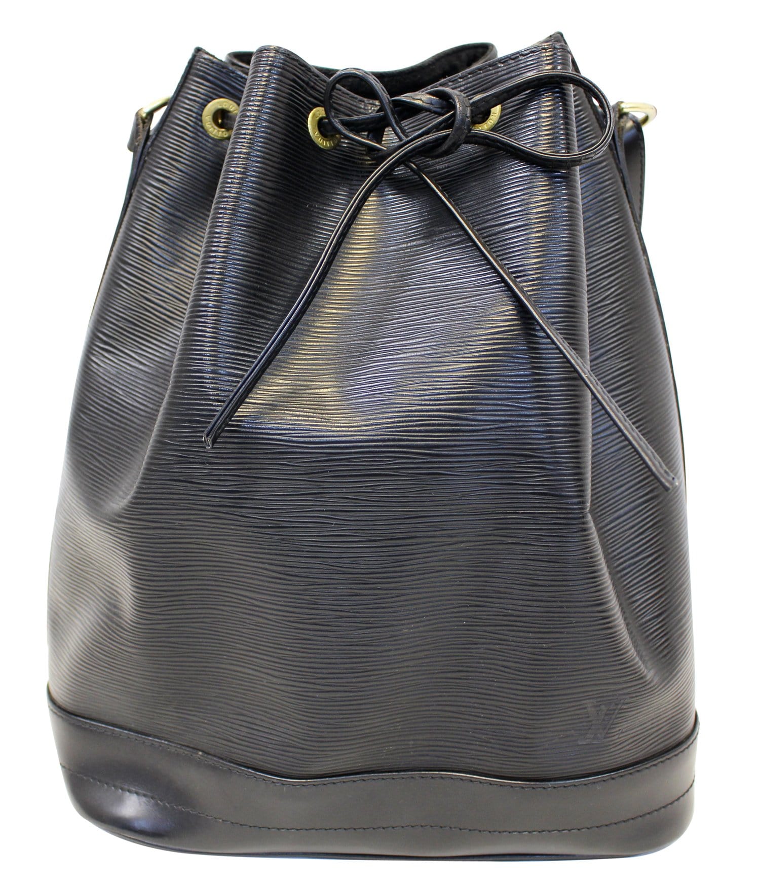 Louis Vuitton Black Epi Petit Noe Bucket Bag