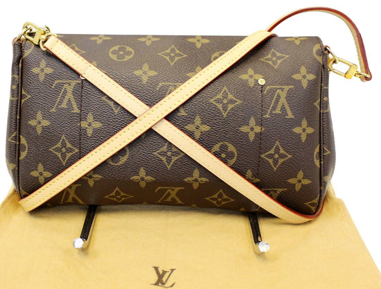 Louis Vuitton Monogram Favorite MM 2way Crossbody Flap Bag Leather  ref.298990 - Joli Closet