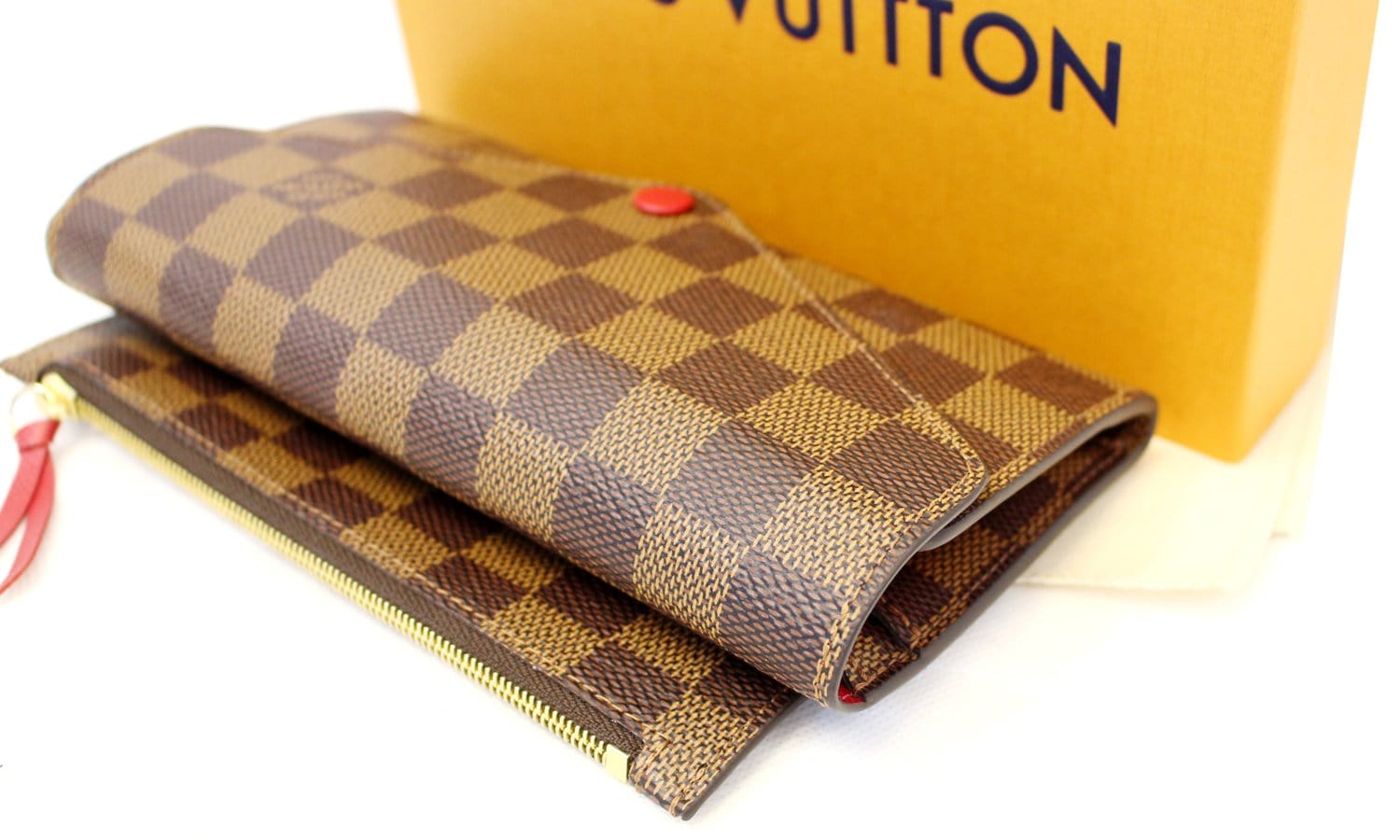 LOUIS VUITTON Damier Ebene Josephine Wallet