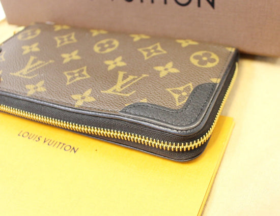 Louis Vuitton Monogram Retiro Zippy Wallet with Noir - A World Of