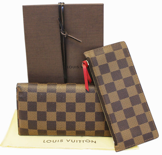 Louis Vuitton Josephine Damier Ebene Continental Long Trifold Wallet –  Queen Bee of Beverly Hills