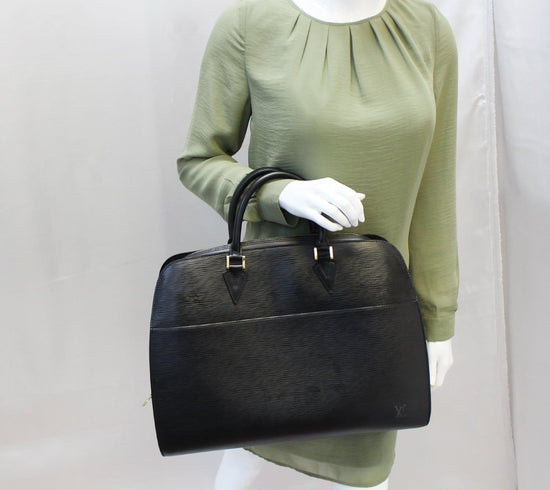 Louis Vuitton Vintage - Epi Sorbonne Bag - Black - Leather and Epi Leather  Handbag - Luxury High Quality - Avvenice