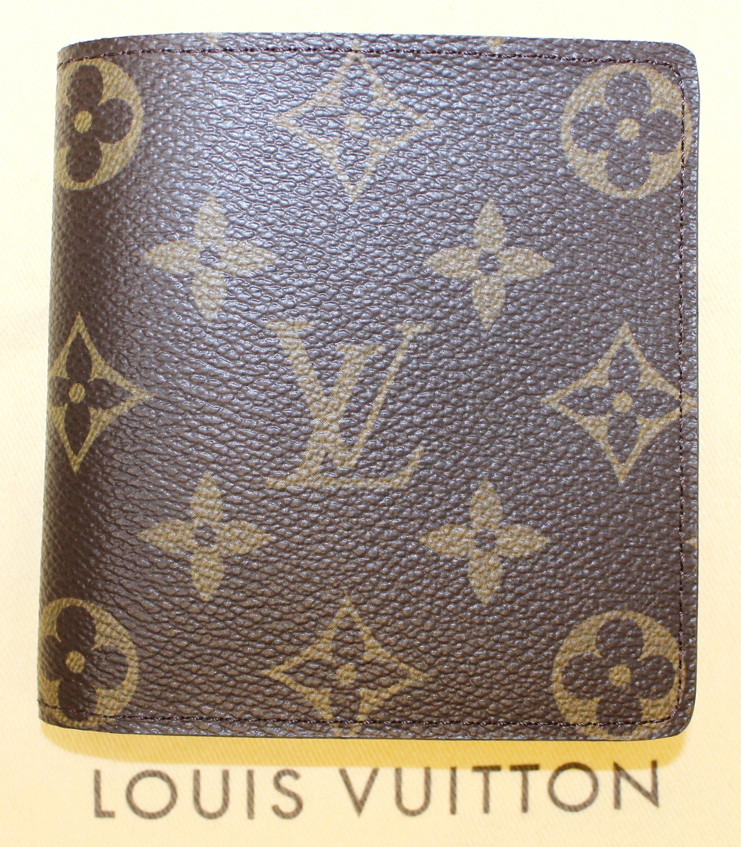 Louis Vuitton Vintage Monogram Canvas Bifold Card Holder