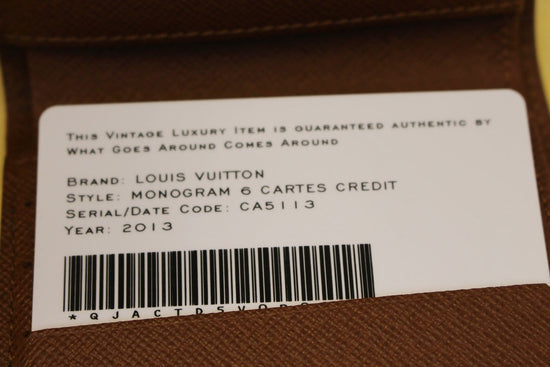 What Goes Around Comes Around Louis Vuitton Monogram e