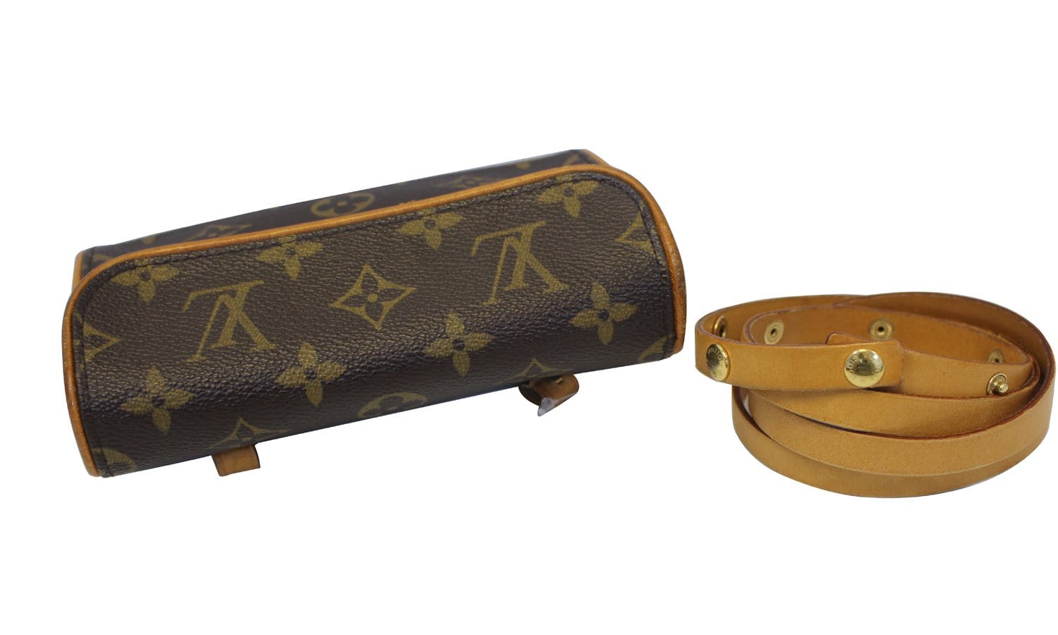 LOUIS VUITTON Monogram Canvas Pochette Florentine Waist Bag