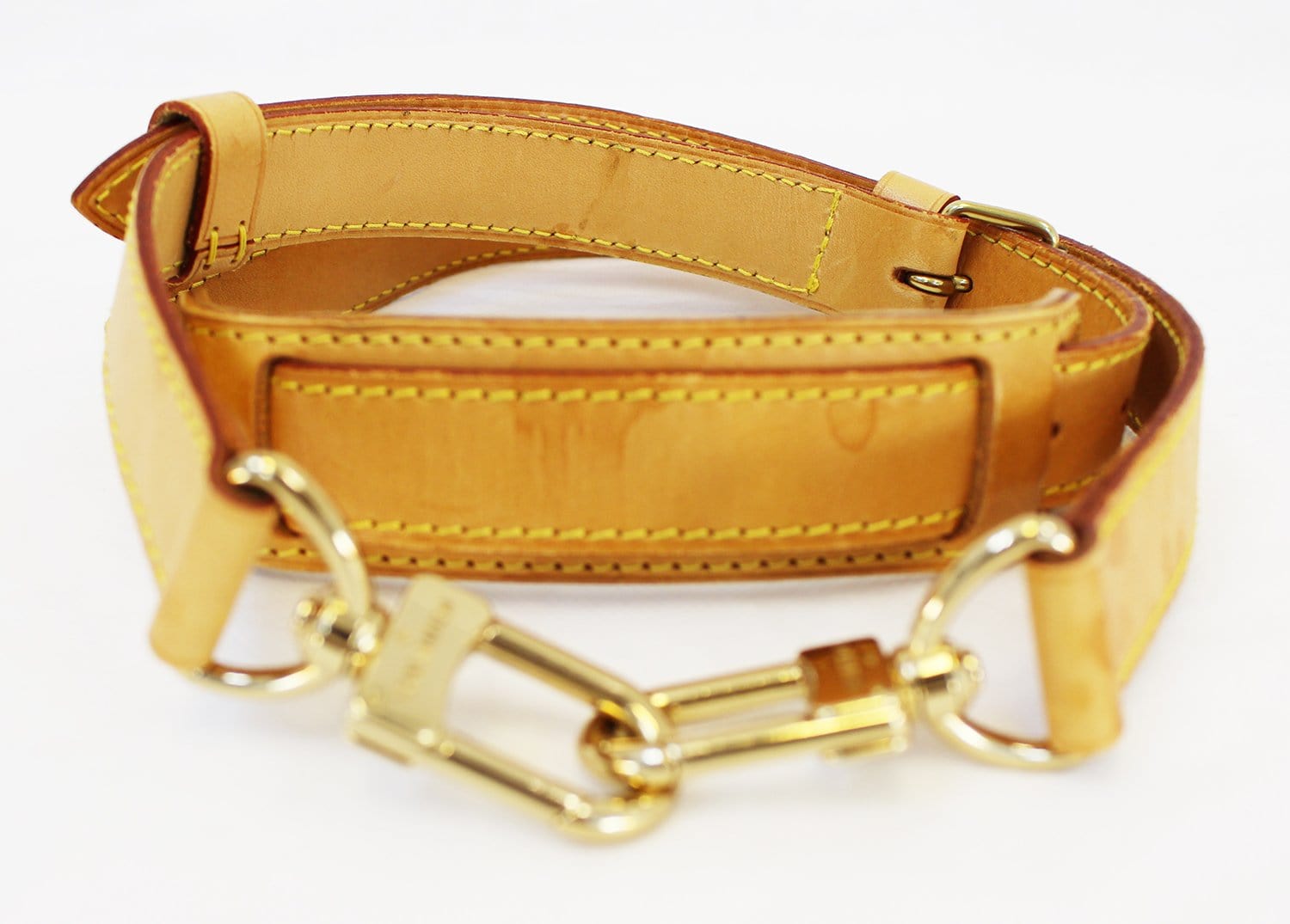 Light Tan Leather Strap with Yellow Stitching for Louis Vuitton (LV), Coach  & More - .75 Wide, Replacement Purse Straps & Handbag Accessories -  Leather, Chain & more