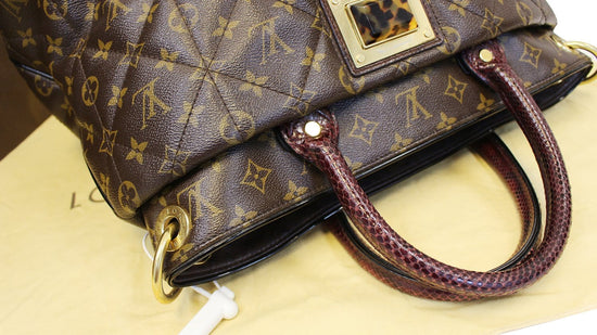 Louis Vuitton Monogram Python & Ostrich Etoile Exotique MM - Brown Handle  Bags, Handbags - LOU748260