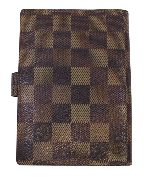 Louis Vuitton - Agenda PM Damier Ebene Canvas