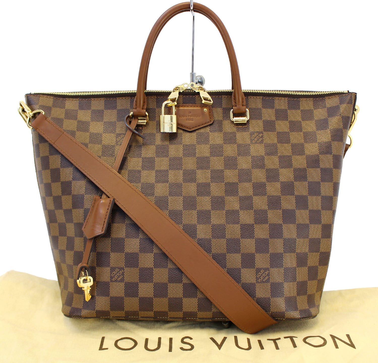 Louis Vuitton Belmont Damier Ebene Shoulder Bag