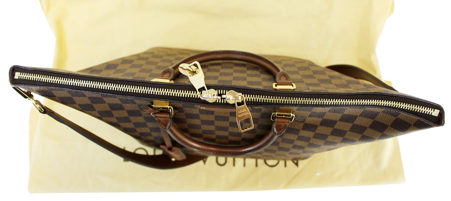 Authentic LOUIS VUITTON Belmont Damier Ebene Shoulder Handbag E3278 | Dallas Designer Handbags