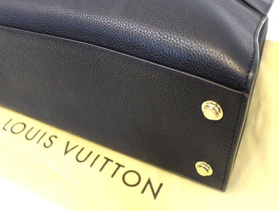 Steamer leather satchel Louis Vuitton Black in Leather - 30157668