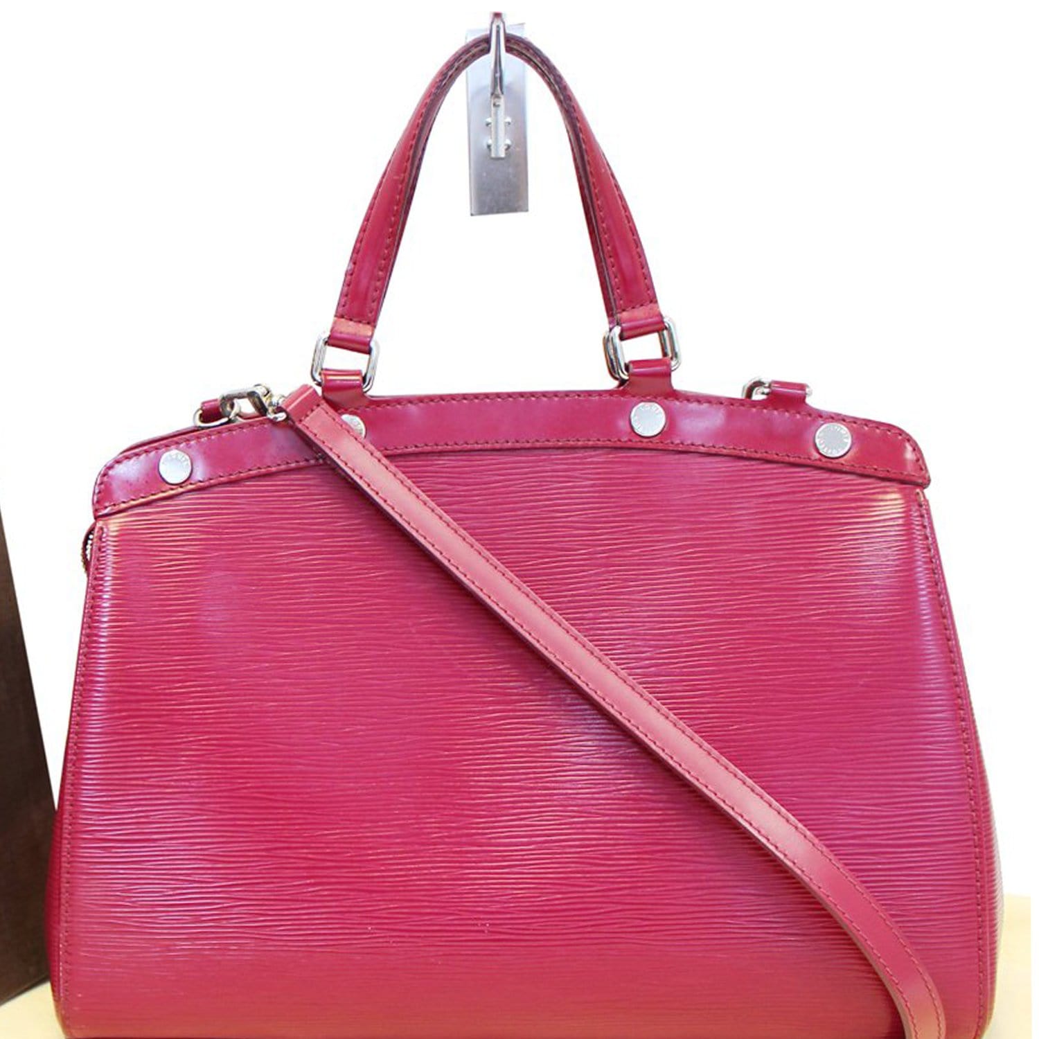 LOUIS VUITTON Marellini Shoulder Hand Bag Epi Leather Rose Miami Pink M2109  5944