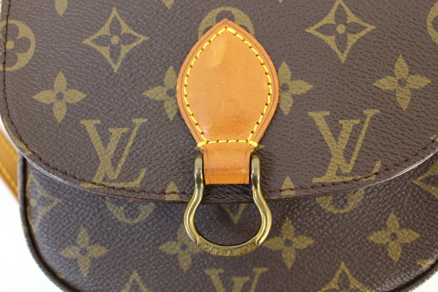 Louis Vuitton Saint Cloud MM Shoulder Bag Crossbody Monogram Brown