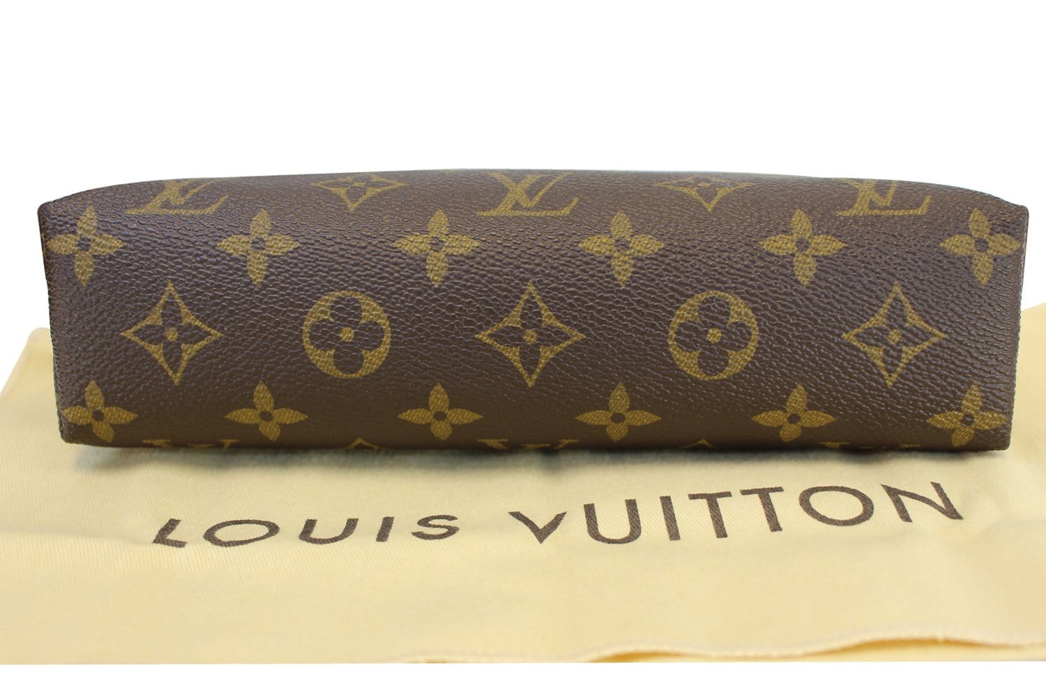 Authentic LOUIS VUITTON Monogram Canvas Cosmetic Pouch GM TT1454