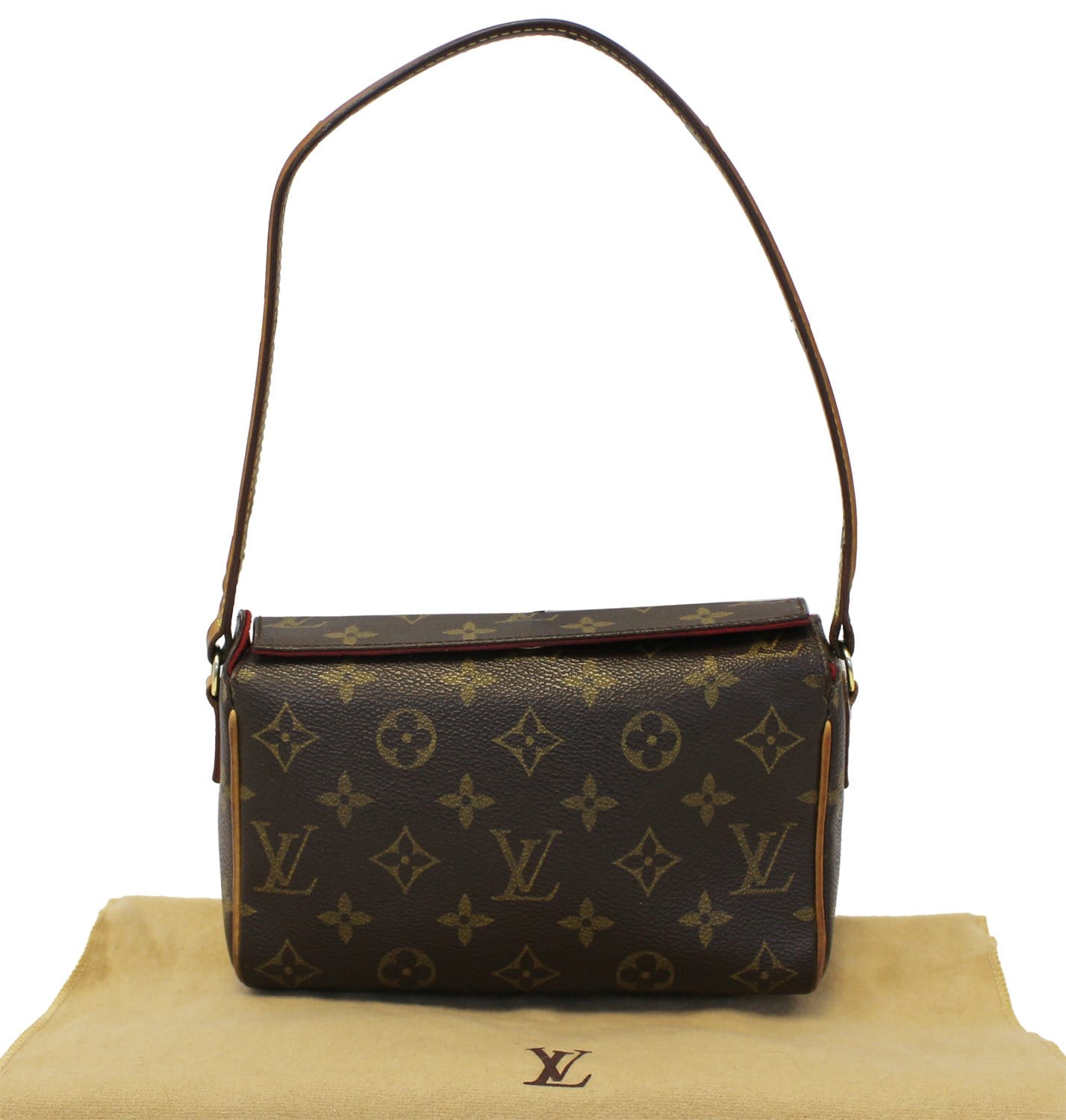 Louis Vuitton, Bags, Authentic Louis Vuitton Recital Hand Bag Purse  Monogram Canvas Leather Sl024