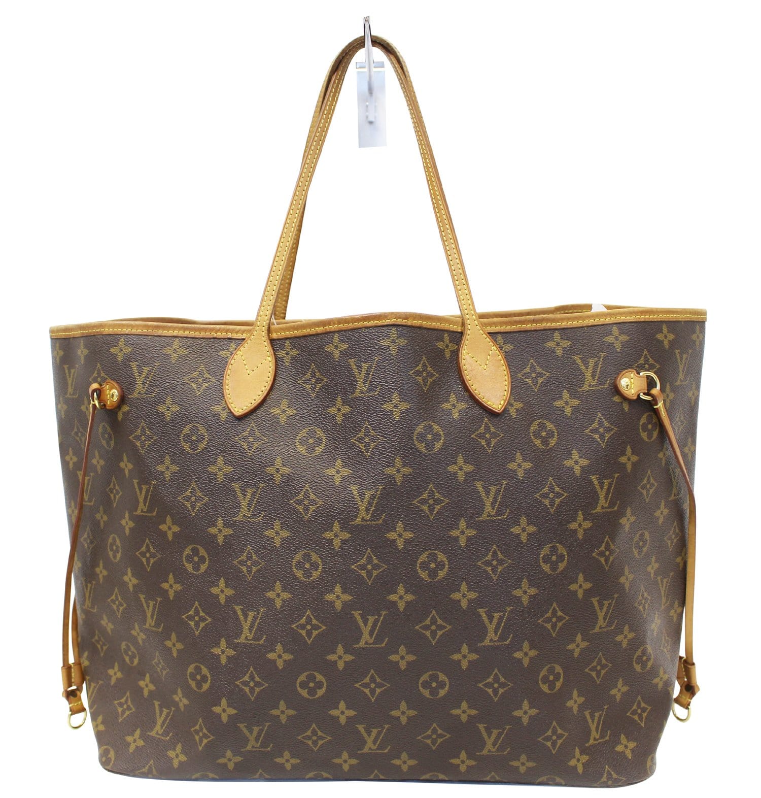 Louis Vuitton Pre Owned Tote Bag Monogram Canvas Neverfull Gm Brown