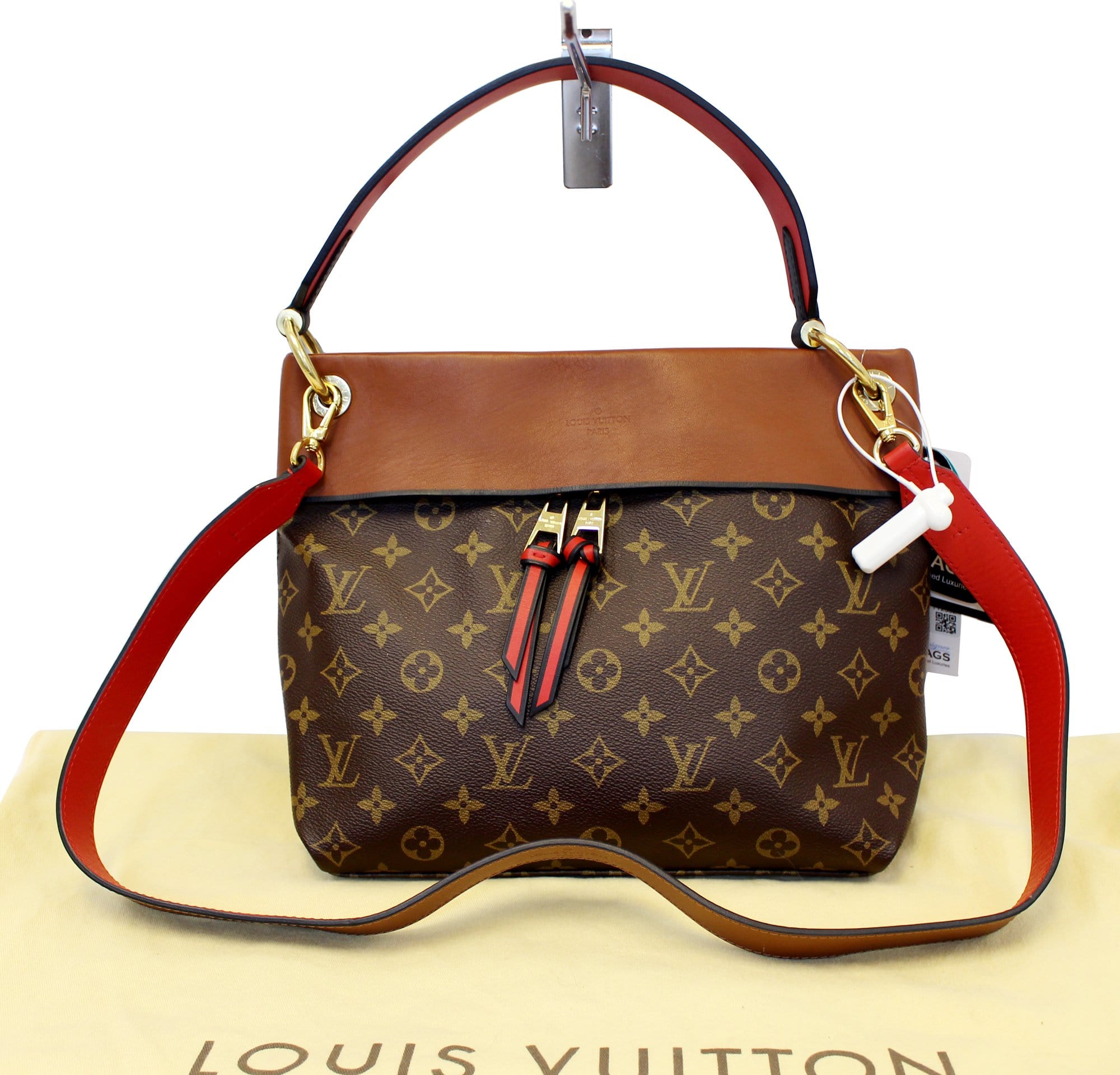 Louis Vuitton Tuileries Besace CrossbodyBag Monogram Canvas Brown Cara –  Gaby's Bags