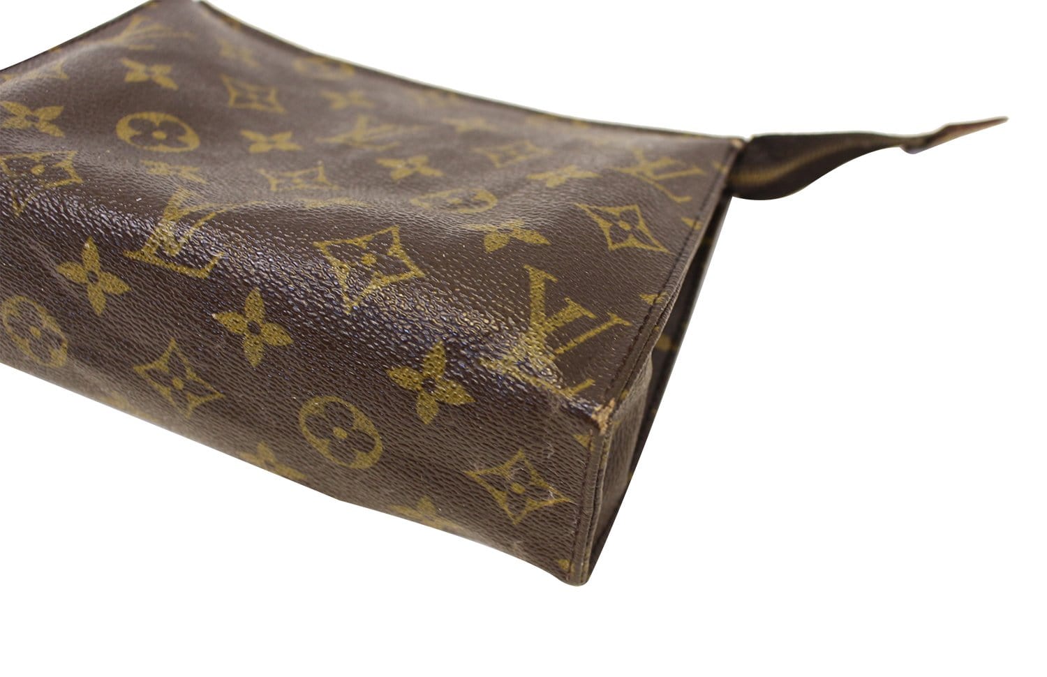 Authentic LOUIS VUITTON Toiletry Pouch 19 Monogram M47544 **FREE SHIPPING**