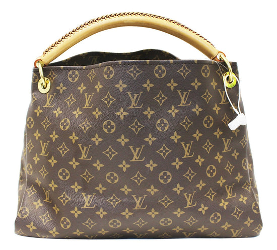Auth Louis Vuitton Monogram ARTSY MM Shoulder Tote Bag 1i220130n