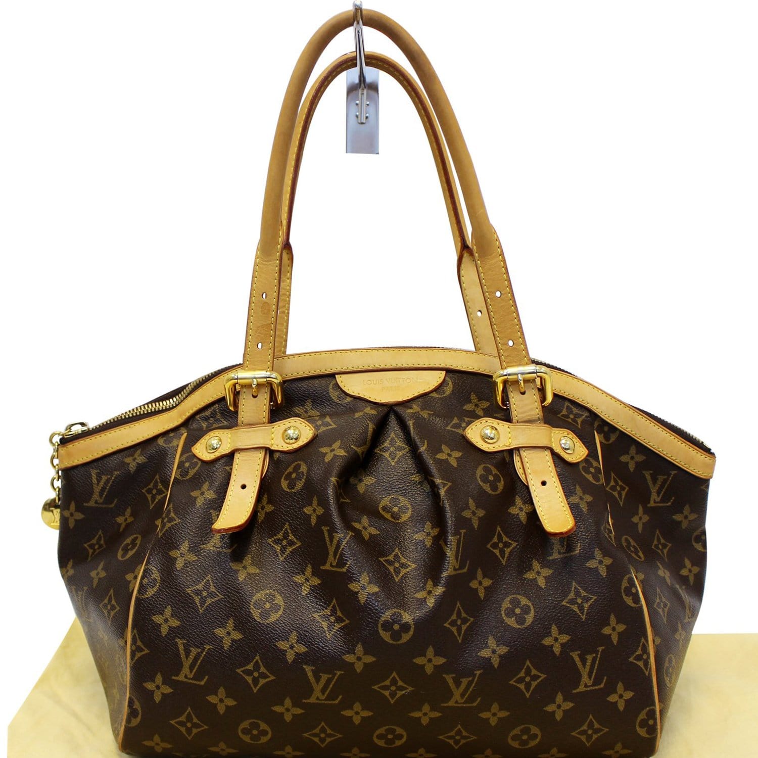 Louis Vuitton Brown, Pattern Print Monogram Tivoli GM