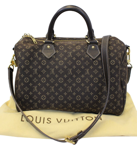 Louis Vuitton Monogram Mini Lin Speedy 30 Satchel