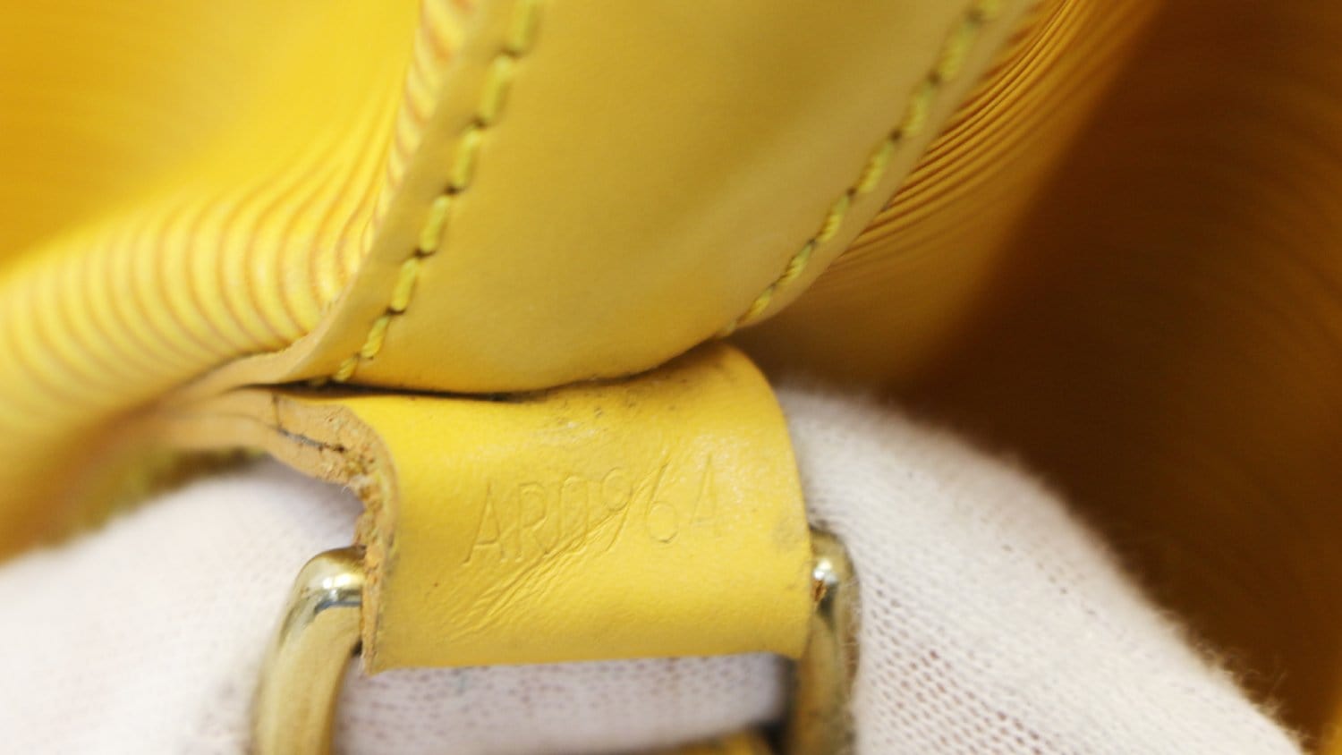 LOUIS VUITTON Yellow Epi Leather Large Noe Shoulder Bag - Last Call