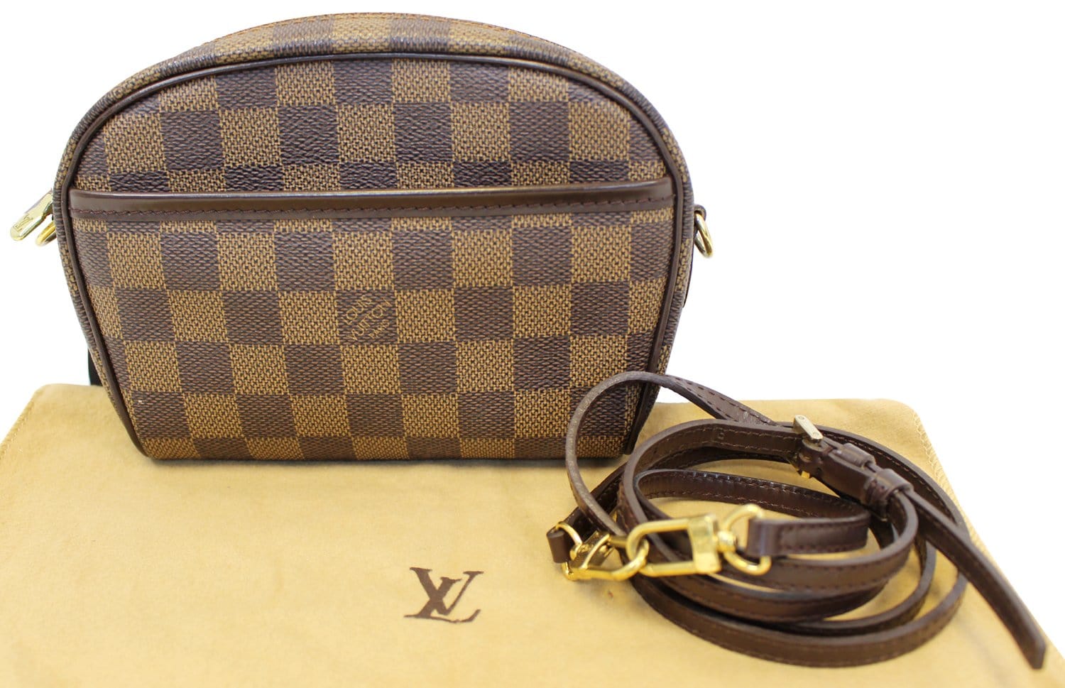 Louis Vuitton pre-owned Damier Ebène Ipanema GM Shoulder Bag