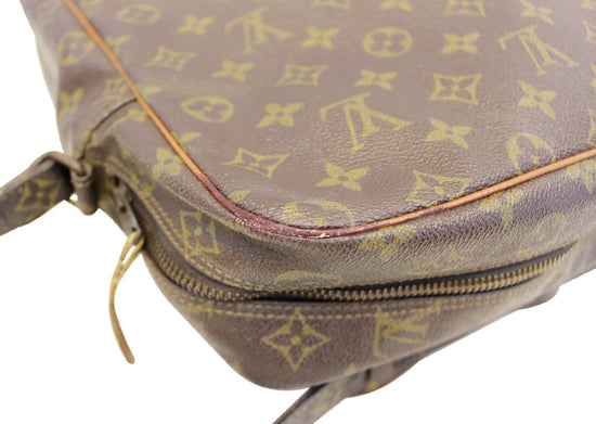 Used Brown Louis Vuitton Vintage Marceau Monogram Shoulder/Crossbody/ Messenger Bag Houston,TX