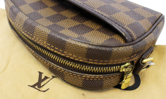 LOUIS VUITTON Damier Ebene Pochette Ipanema 1250932