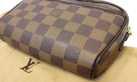 LOUIS VUITTON Damier Ebene Pochette Ipanema 1250932